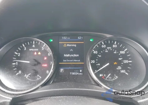 2018 Nissan Rogue Sv from USA, damaged, VIN KNMAT2MT9JP500789